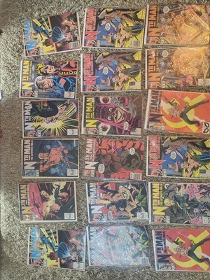 Vtg Marvel Comics Lot - Nth Man The Ultimate Ninja Lot Of 32 Mixed  