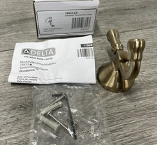 Delta 78435-CZ Broderick Double Hook Robe Hook - Champagne Bronze