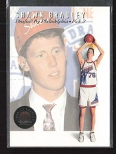 1993-94 SkyBox Premium #DP2 Shawn Bradley Draft Picks Philadelphia 76ers (Q)