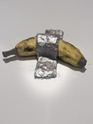 Recreation Of Banana Duct Taped To Wall Made Out Of Clay And Painted By Hand — photo 3