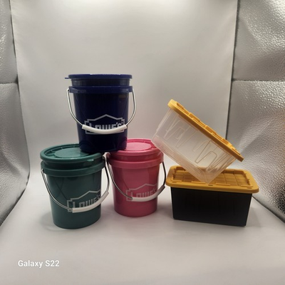 #ad #ad Lowe’s New Clear amp; Black Tenny Totes with Pink Blue amp; Teal Mini Bucket $33.50