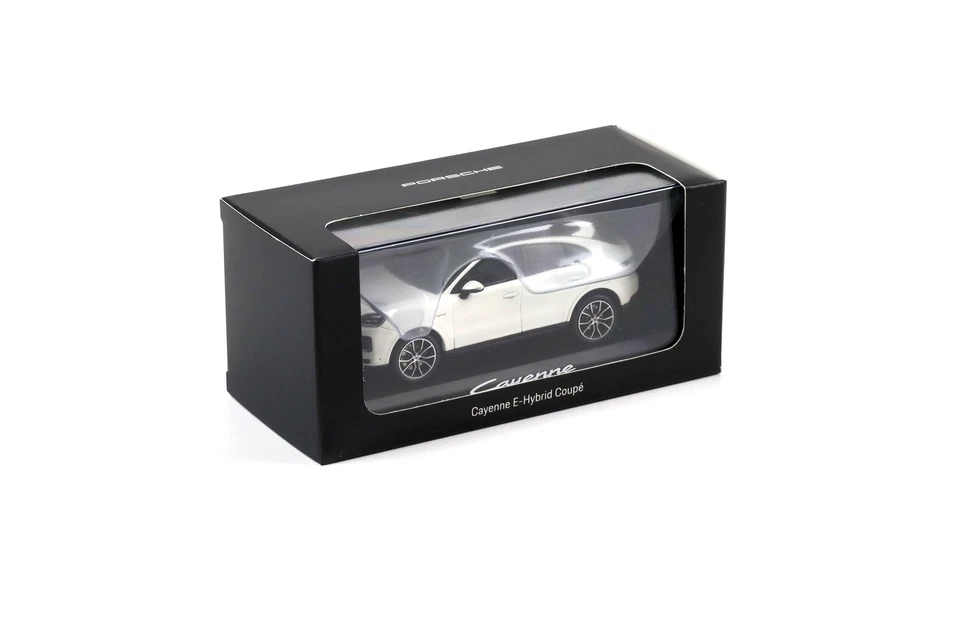 1:43 Solido Porsche Cayenne E-Ibrido Coupé (E3 II) Carrera Bianca WAP DEALER - Immagine 3 di 3