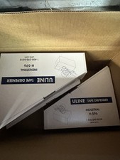 Uline H-596 3 Hand-Held Industrial Side Loading Tape Dispenser, H-150 2 Lot