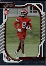 Justyn Ross 2022 Panini Absolute Retail Kansas City Chiefs Rookie #174