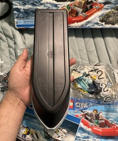 LEGO CITY: Police Patrol Boat (60129) New Sealed Open Box Complete Box Damage