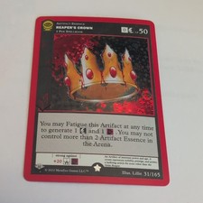 Reaper's Crown 31/165 MetaZoo Seance 1st Edition Full Holo Card NM/MINT New!!!