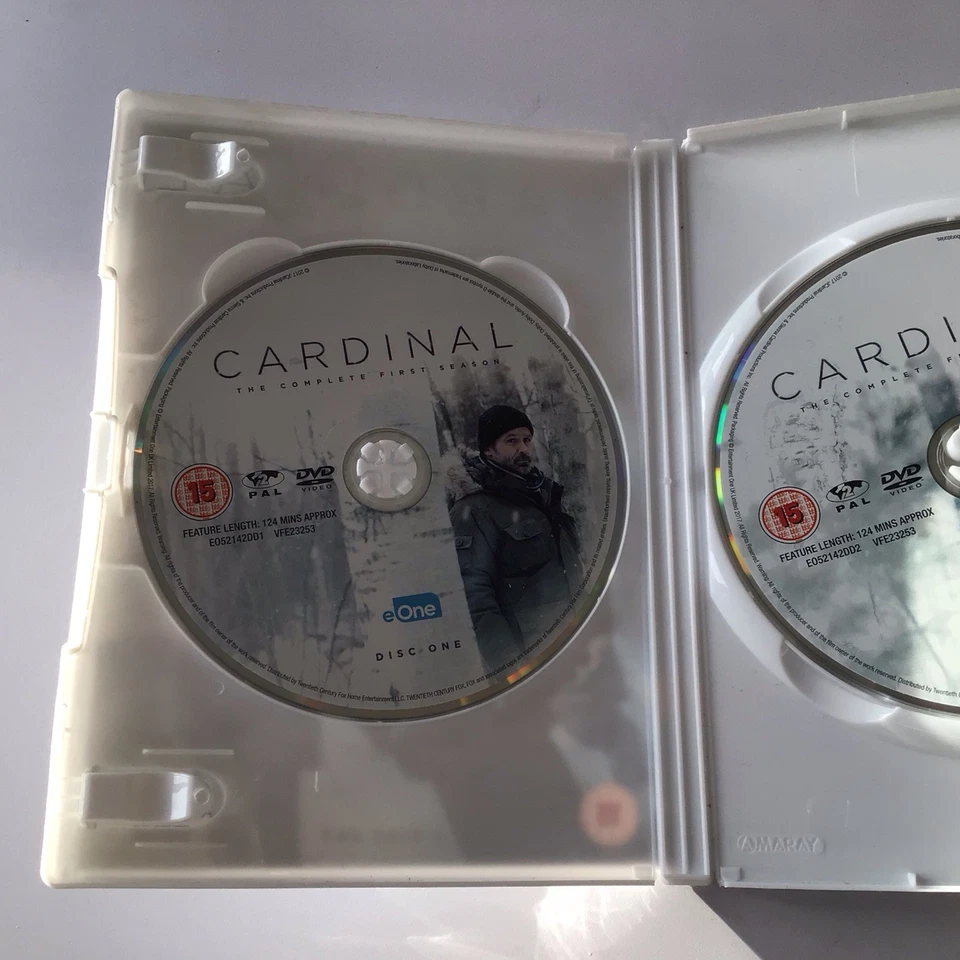 Cardinal Season 1 DVD Season One BBC 2 Grim Thriller billy Campbell LOOK - Image 2 of 4
