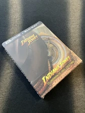 INDiANA JoNeS DiaL of DesTiNY: 4K+blu-ray sTeeLBooK “IMPORT/MiNT”  💥BRaND NeW💥