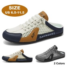 Mens Fashion Soft Soles Half Slippers Summer ...