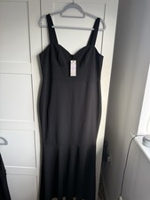 Women’s plus size bustier style cocktail fishtail style bodycon dress