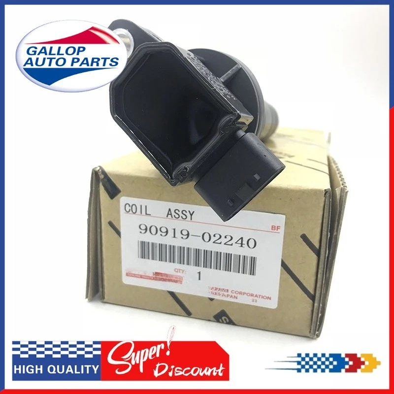 4x UF316 Ignition Coils OEM 90919-02240 For Toyota Yaris Prius Echo Scion XA XB - Image 2 of 4