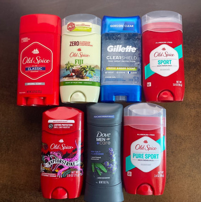Men's Deodorant / Antiperspirant GREAT SALE - Old Spice, Dove, Gillette, MANY $5