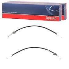 2x TOPRAN HANDBREMSSEILE passend für MERCEDES-BENZ GLK-KLASSE LINKS+RECHTS