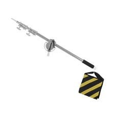 Boom Arm Bar with Sand Bag Photo Studio Boom Arm Stud Adapter Lighting Mount
