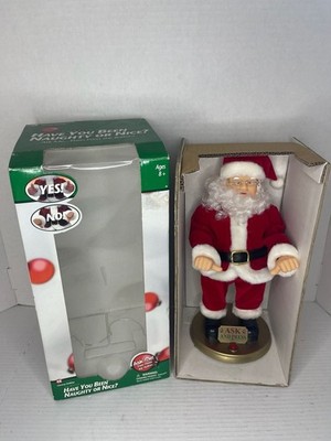 Gemmy Holiday Animated Have You Been Naughty Or Nice? Santa Figure