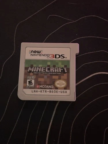 Minecraft New Nintendo 3DS Edition Mojang - Cartridge Only - Tested Working
