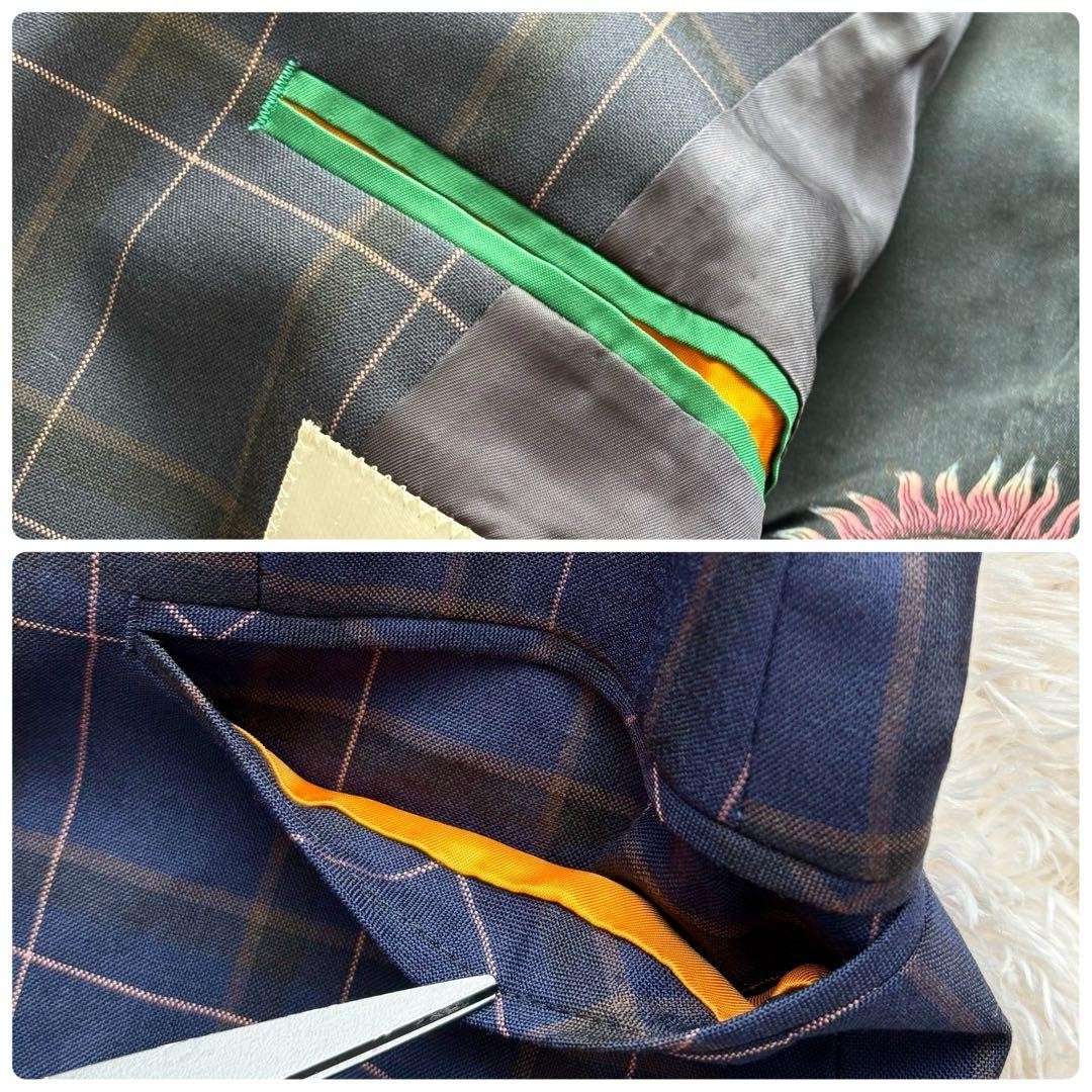 Paul Smith Tailored Check Pattern Jacket Lined Su… - image 11