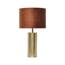 Modern Touch Operated Table Lamp Bedside Light Velvet Shade