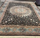AN ATTRACTIVE  HAND MADE GOUNBAD ASHKEI DESIGN RUG 9’2” X 11’11” — photo 2
