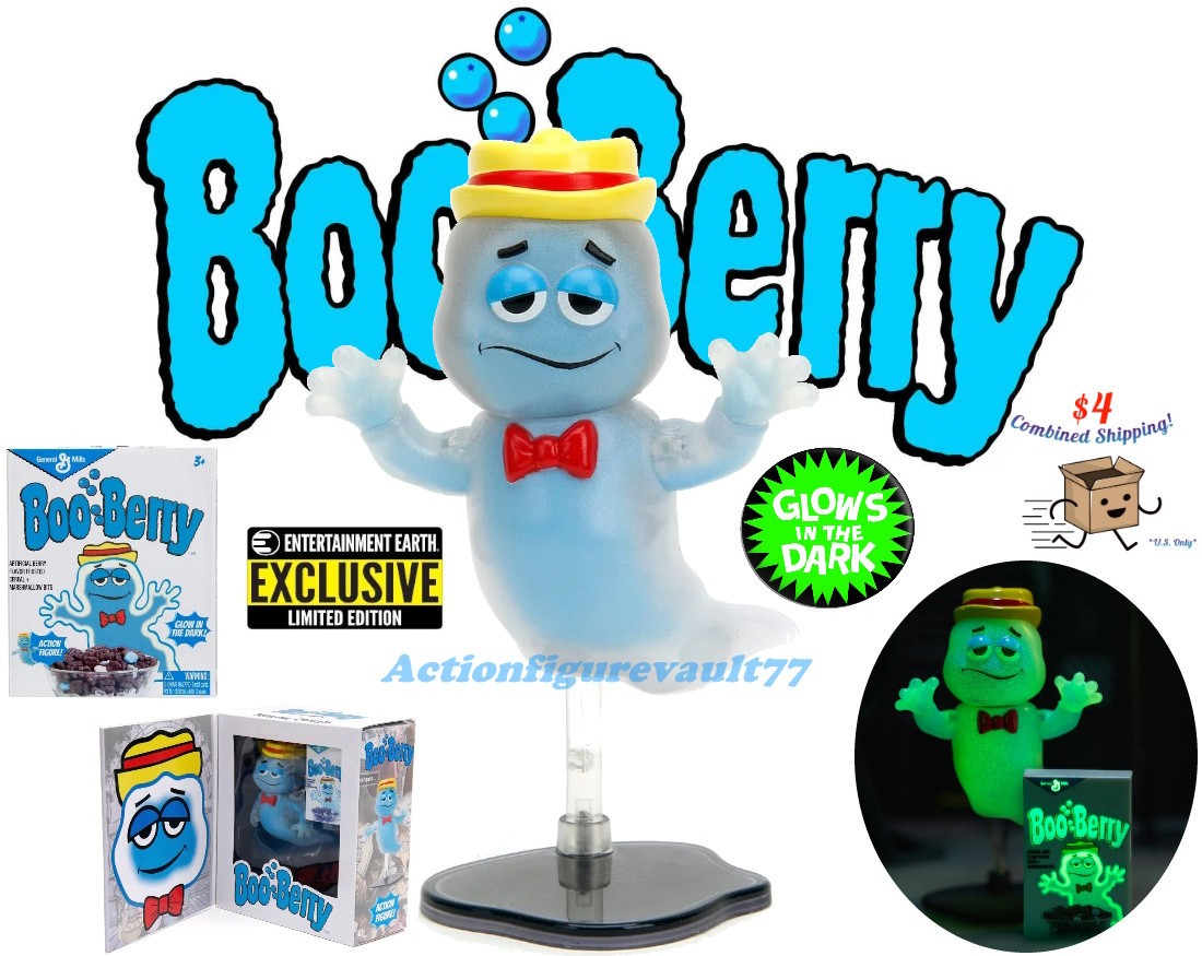 Boo Berry Cereal Figure *glows In The Dark*
