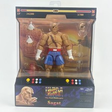 Jada Toys Ultra Street Fighter II Sagat 1:12 Action Figure New 35171