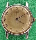 lot C2107 mens Timex Mercury All Numbers Manual Movement Vintage Watch Parts