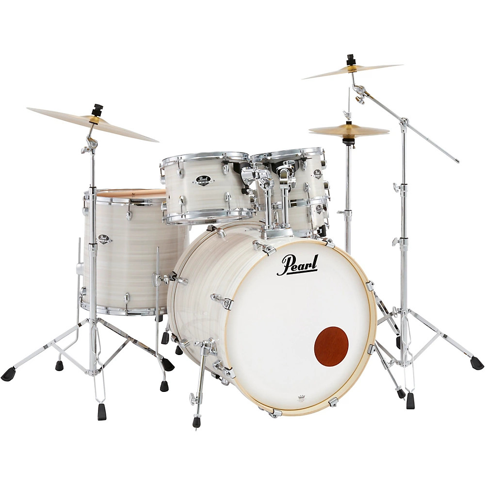 Pearl Export New Fusion 5-Piece Drum Set With Hardware Slipstream white 176090₽