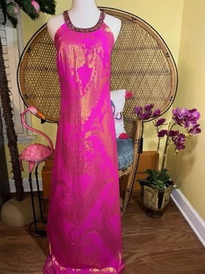 chinese dress ladies Floral Summer Maxi Dress Floral Print / L