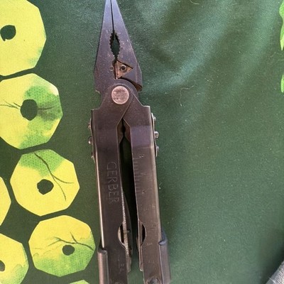 Gerber Multi-Plier 600 Black Oxide Multi-Tool with MOLLE Sheath