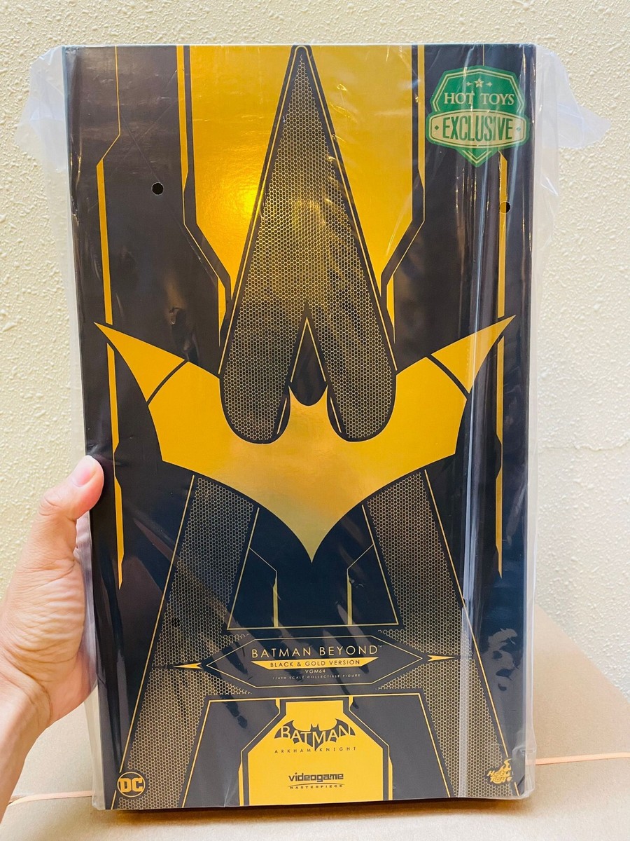 New Hot Toys VGM64 ARKHAM KNIGHT 1/6 BATMAN BEYOND BLACK & GOLD