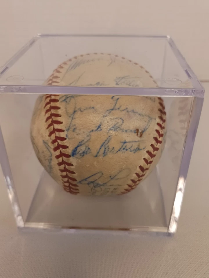 1960 Washington Senators Team Signed Auto AUTOGRAPHED BASEBALL Ball Killebrew  - Image 3 of 4