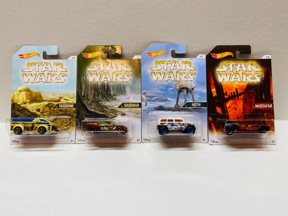 Star Wars Hot Wheels Planet Series Juego Completo de 8 Exclusivo Walmart NUEVO B18 Foto 4 de 4