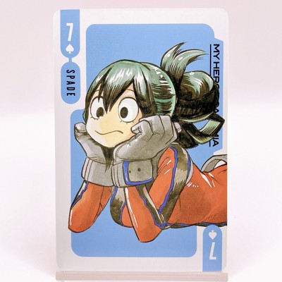 Tsuyu Asui My Hero Academia Spielkarte Spade 7 Jump Shop Japan Anime Kostenlo...
