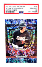 2019 Prizm CAMO REFRACTOR ADLEY RUTSCHMAN RC Rookie Card /25 PSA 10 GEM MINT