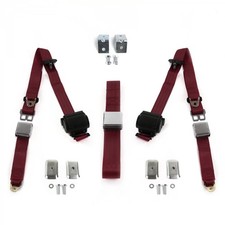 Vw Split 1949 - 1967 Airplane 3pt Burg Bench Seat Kit Wbrackets 3 Belts Vw Split 1949 - 1967 Airplane 3pt Burg Bench Seat Kit Wbrackets 3 Belts