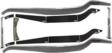 New 32 Ford Frame Rail Boxing Plate Kitpolished Spreader Barscrossmember
