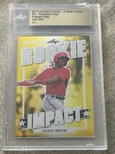 JUAN SOTO 2019 Leaf Best Of Sports GOLD PROOF 1 OF 1 Rookie Impact SLABBED