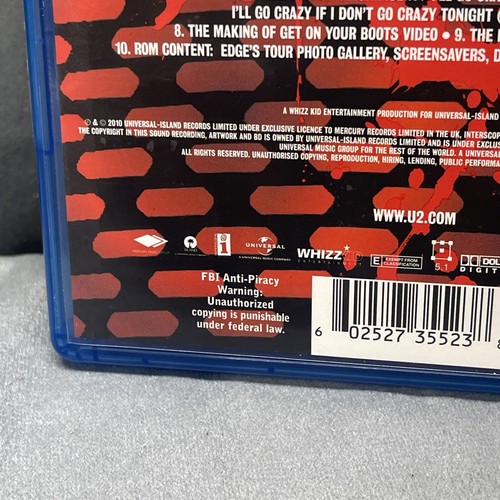 U2 Live Concert 360 at the Rose Bowl Blu-ray With Photo Booklet & Bonus Material - 第 5/19 張圖片