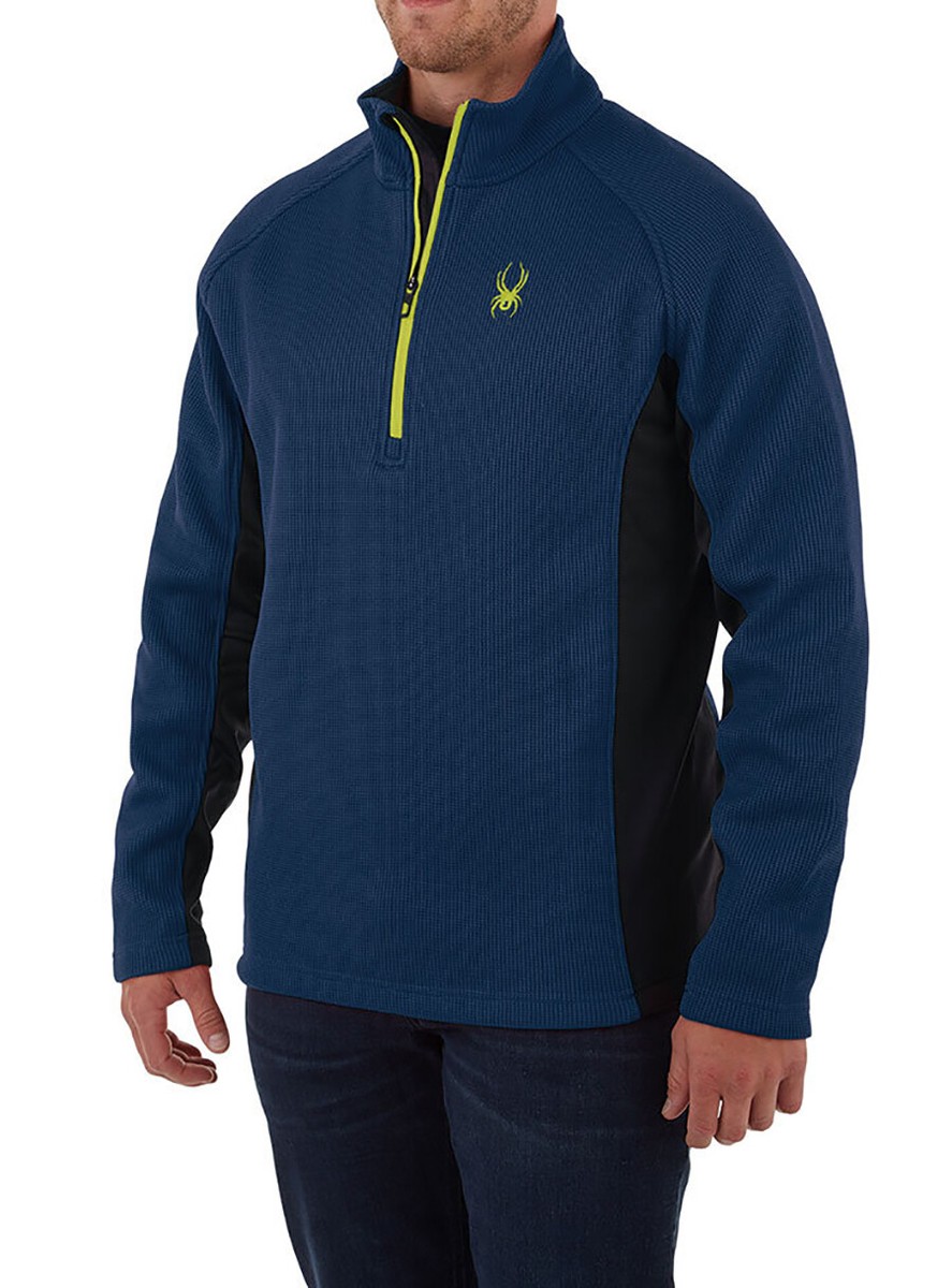 Spyder Men's 1/4 Zip Outbound Stryker Sweater Jacket Color