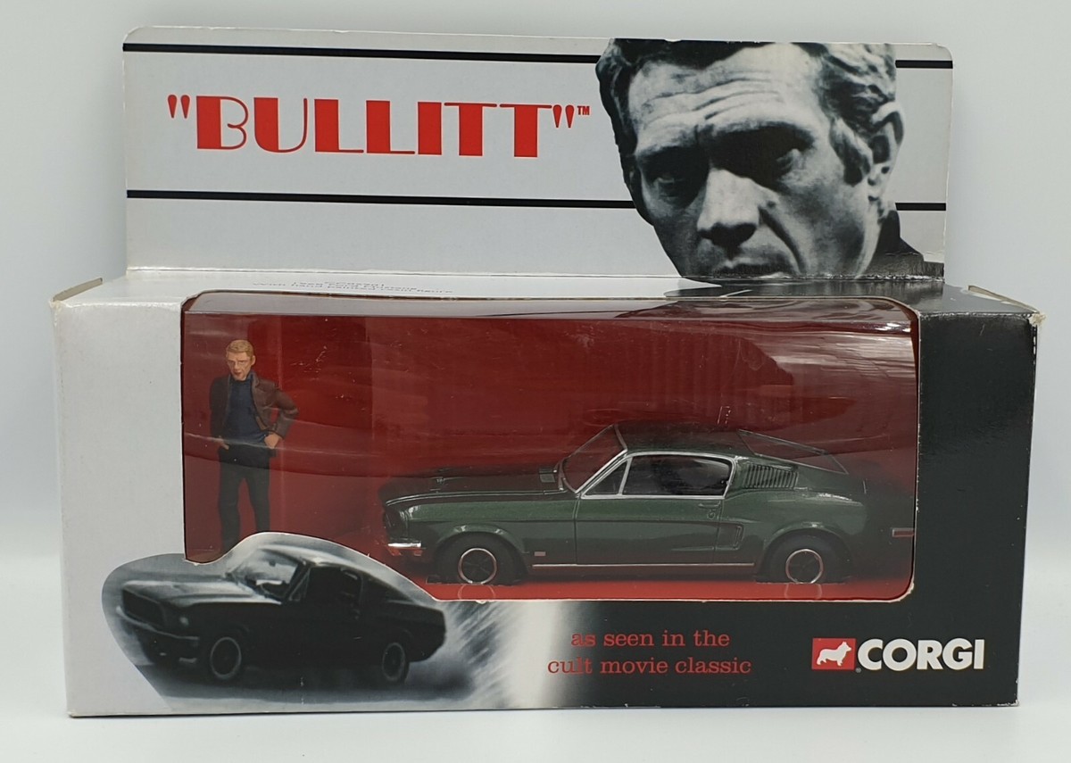 Corgi Cc05901 Bullitt 1968 Ford Mustang Diecast Model Car Steve