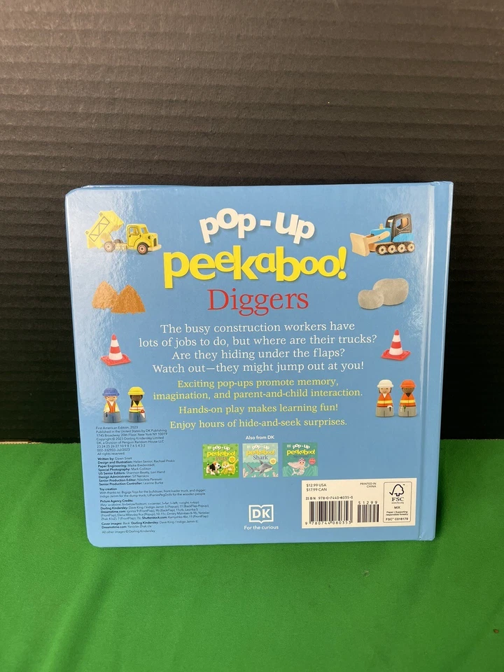 Pop-Up Peekaboo! Diggers - Image 3 of 3