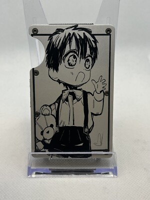 Hanako Metal Minimalist Wallet Card Case From Toilet-Bound Hanako-kun Anime