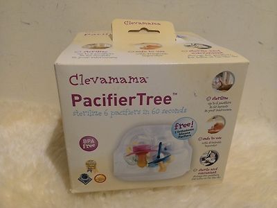 2 X NEW Clevamama Microwave Soother Steriliser