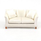 Dolls House 3365 Sofa cremefarben classic 1:12 für Puppenhaus