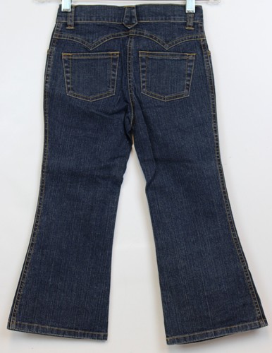2006 Gymboree Park City Luxe Scenic Lined Hem Jeans sz 5 NWT Flared Pony Cute - Picture 4 of 7