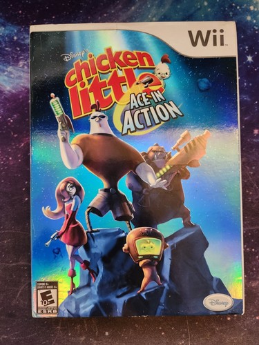 Chicken Little: Ace In Action (Nintendo Wii, 2006) - BRAND NEW /w Slip Cover - Picture 2 of 5