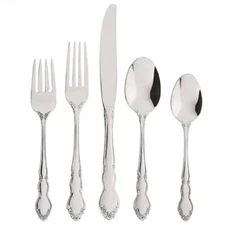 Oneida DOVER 18/10 Stainless Steel 5pc. Place Setting (Service for One) / NO