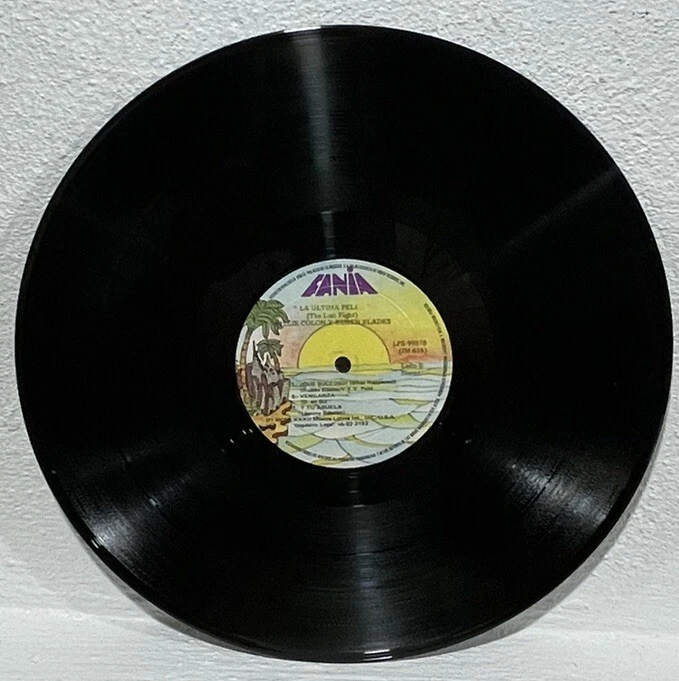 WILLIE COLON & RUBEN BLADES THE LAST FIGHT ORIG FANIA LBL SALSA LP  Foto 3 de 3