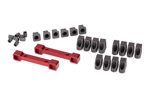 NEW Traxxas 8334R Red Alum Suspension Arm/Mount 4-Tec 2.0/Ford GT FREE US SHIP