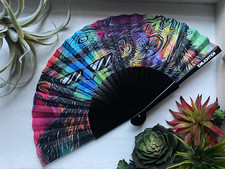 Boom Box Monkey Small Hand Fan